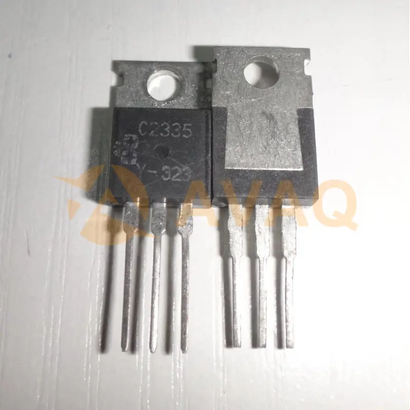 2SC2335 Transistor Outline, Vertical