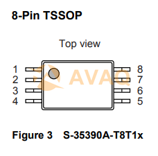 S-35390A-T8T1U  pin out